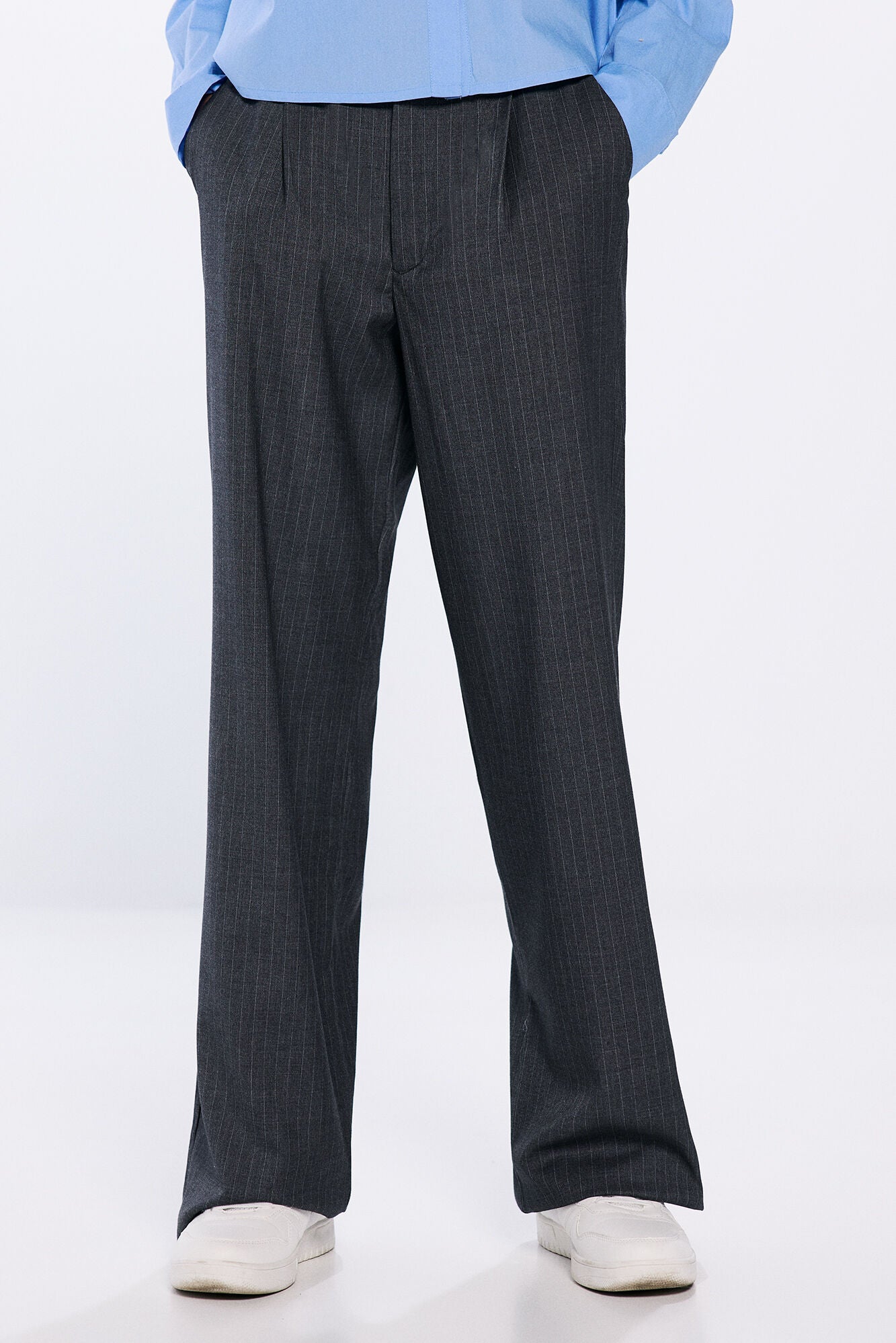 Chinos pants with elastic waist
