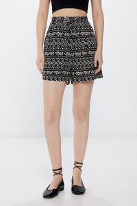 Ethnic flowing shorts