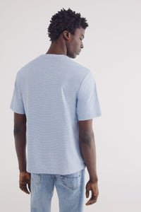 Micro-striped T-shirt