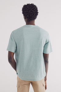 Micro-striped T-shirt