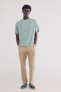 Micro-striped T-shirt