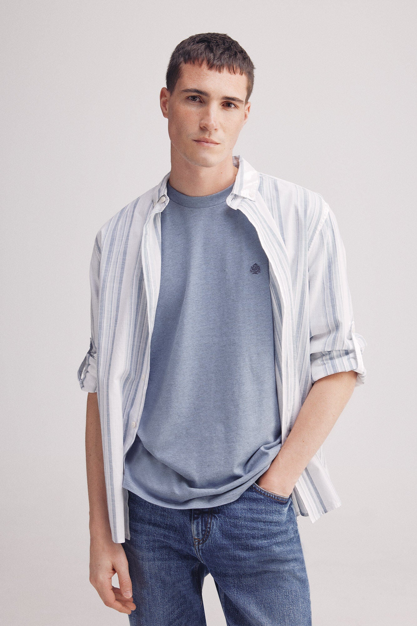 Basic melange t-shirt