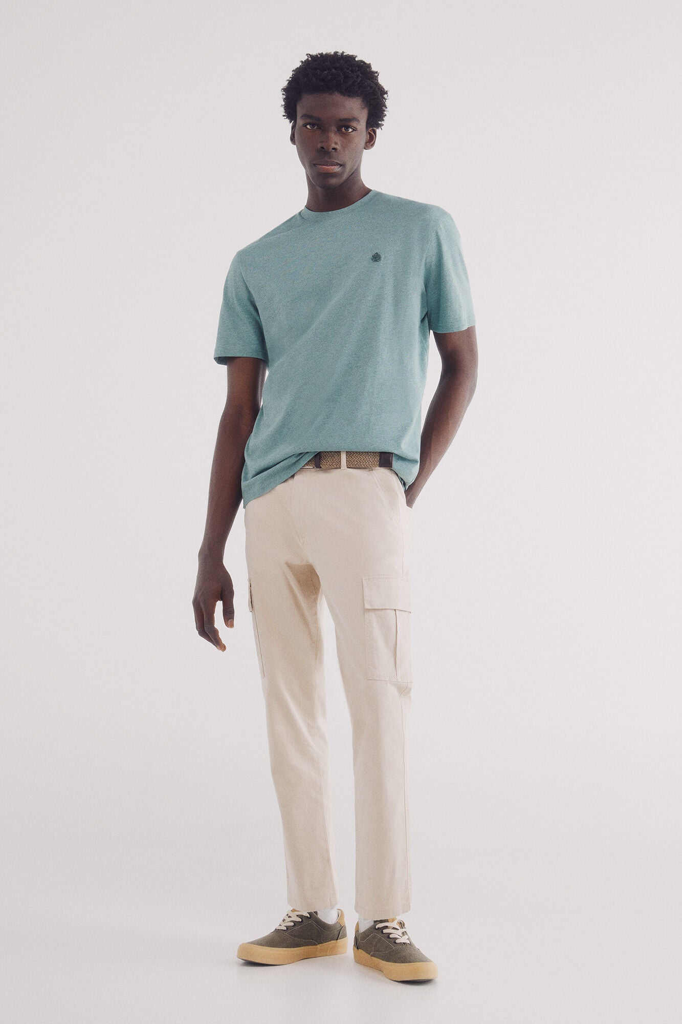Basic melange t-shirt