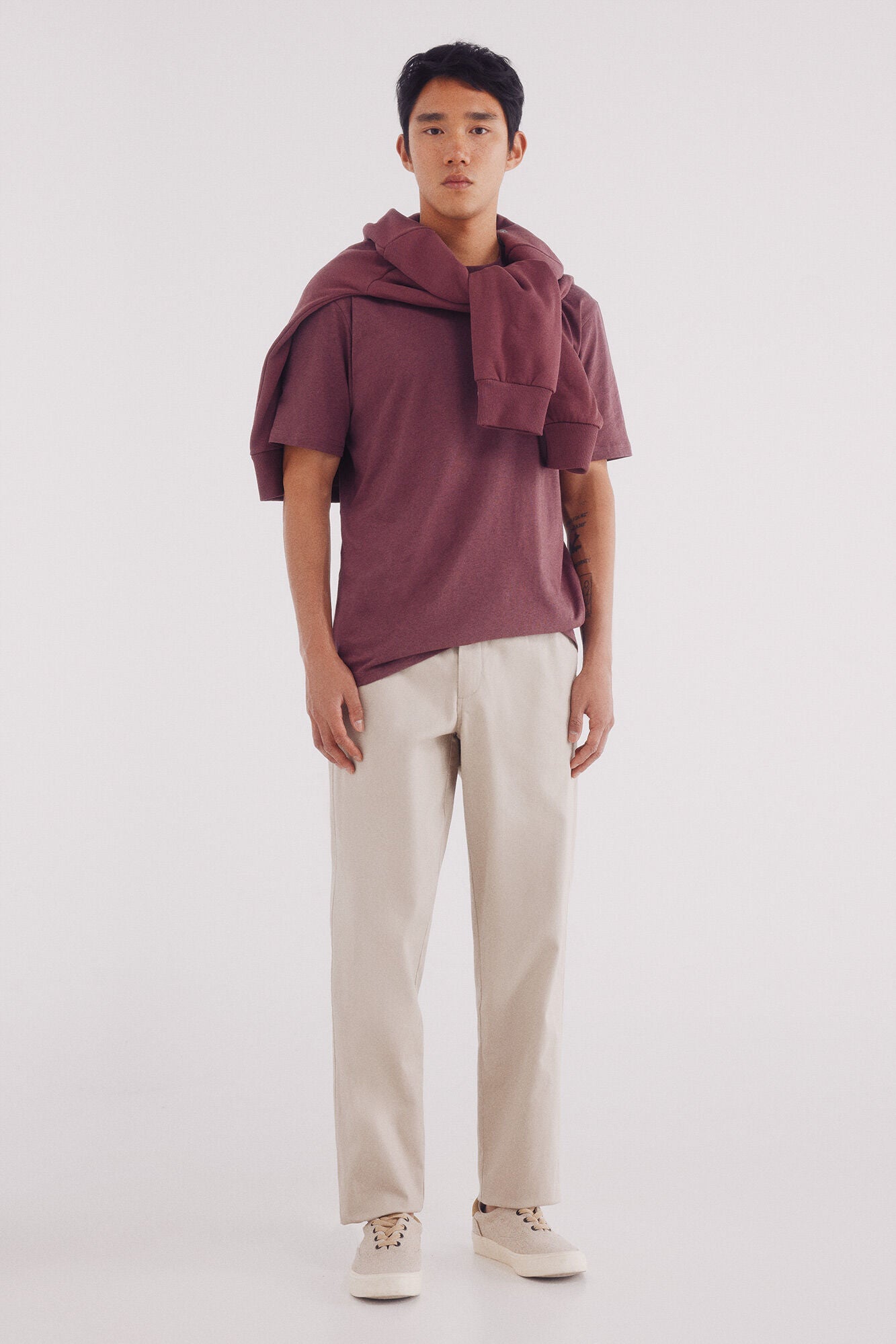 Basic melange t-shirt