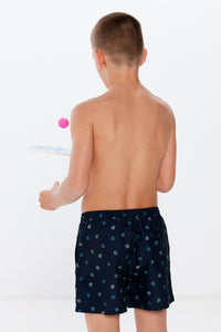 Boy's turtle swim shorts