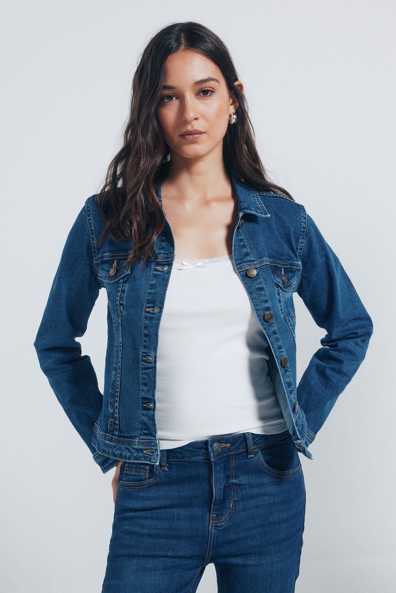 Cotton denim jacket