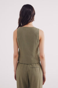 Linen Vest