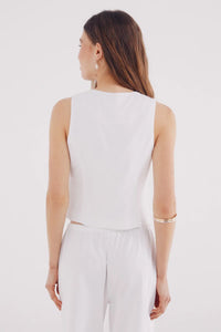 Linen Vest