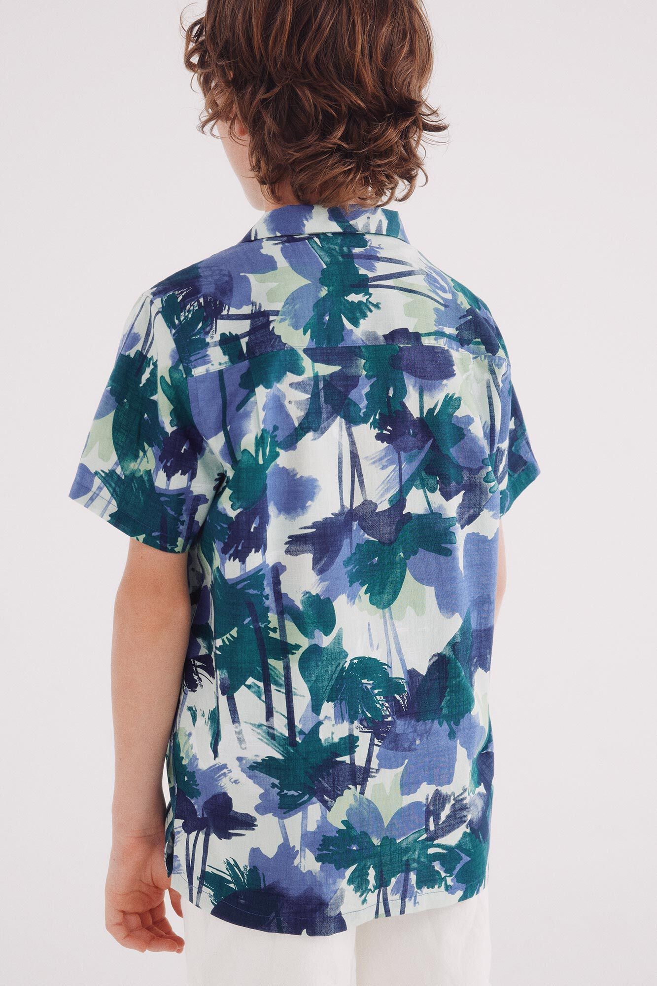 Children's floral shirt