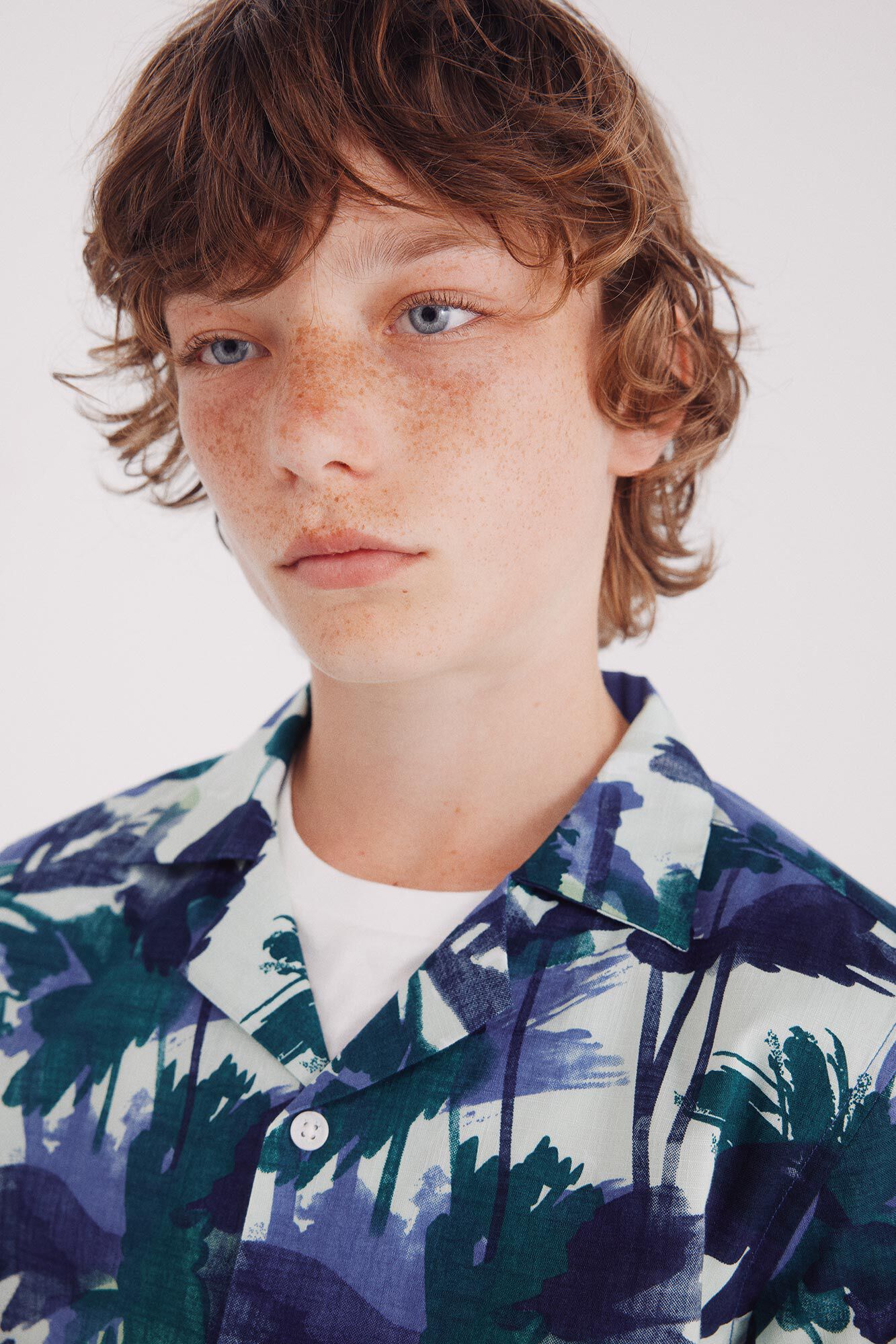 Children's floral shirt