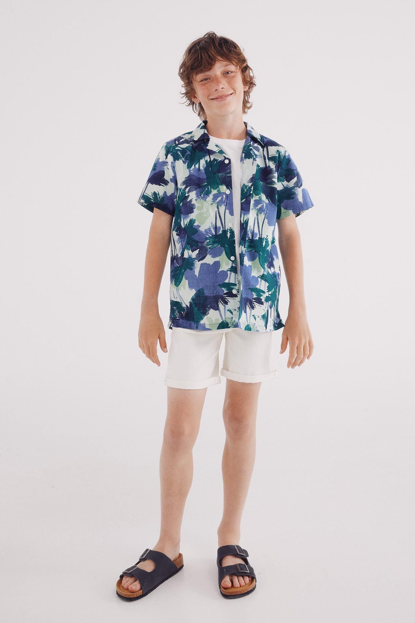 Children's floral shirt