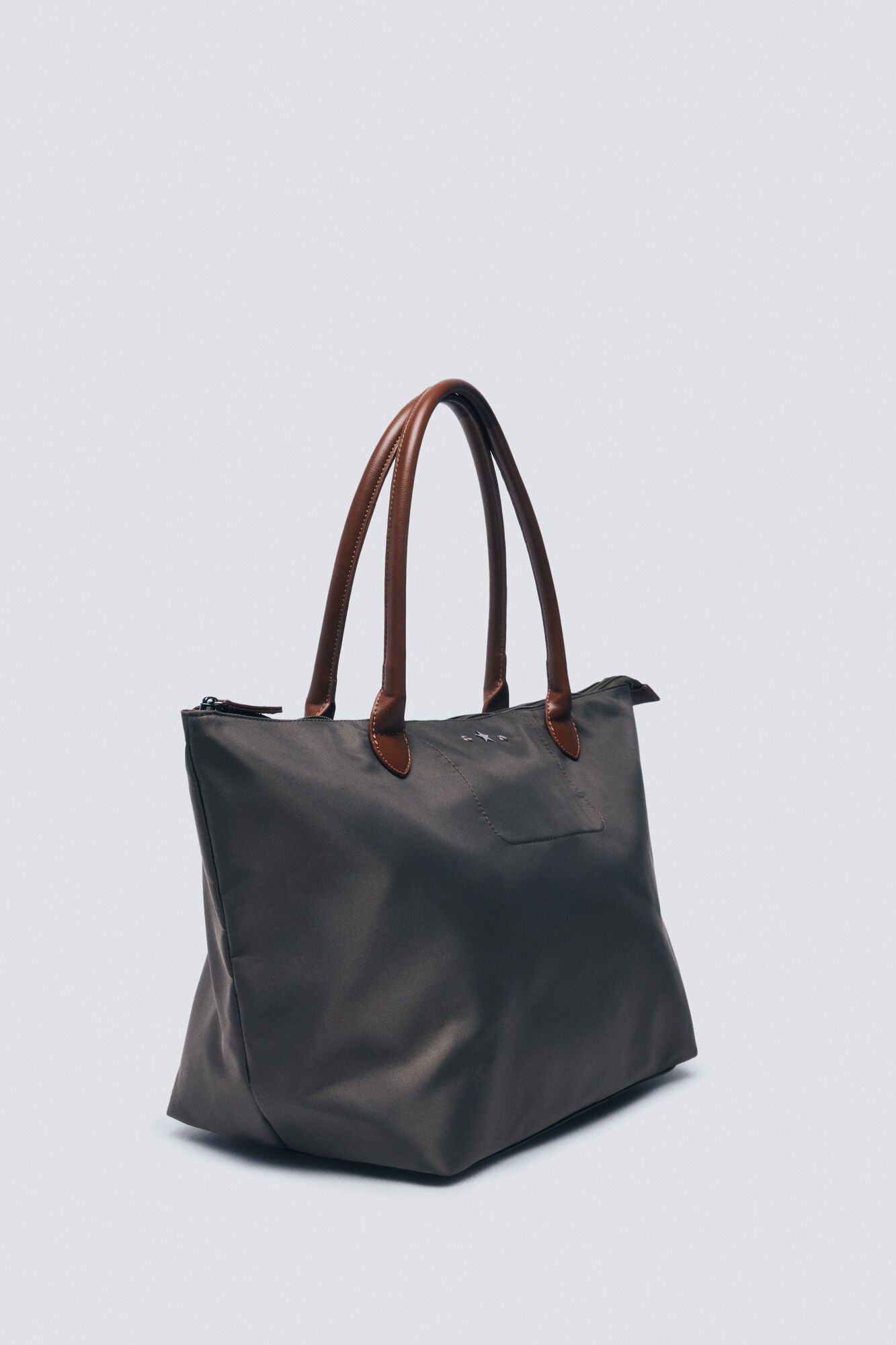 Nylon shopper bag