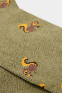 Short squirrels socks