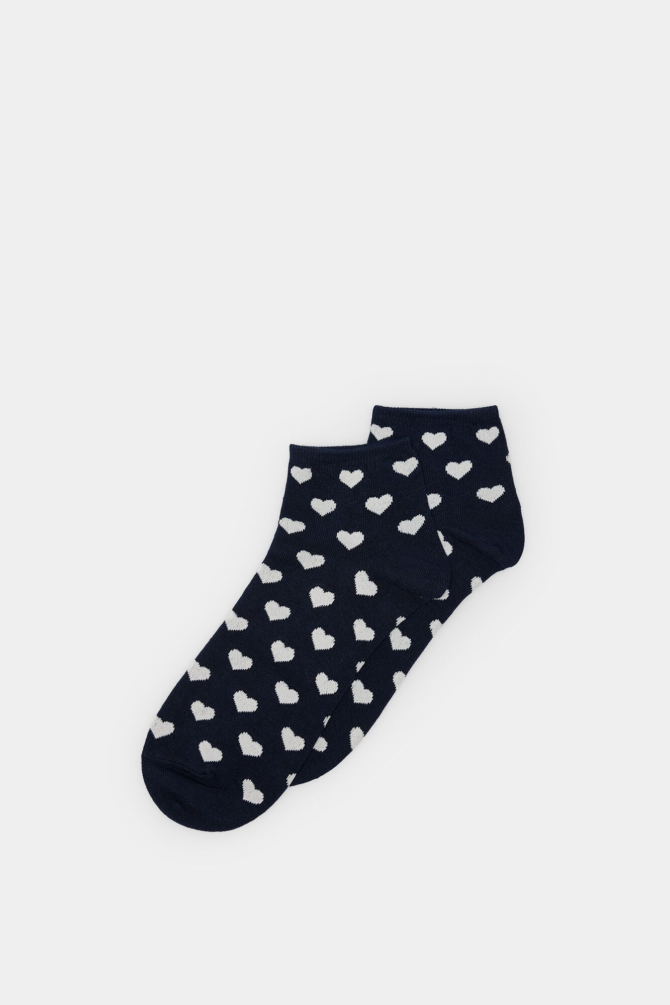 Short heart socks