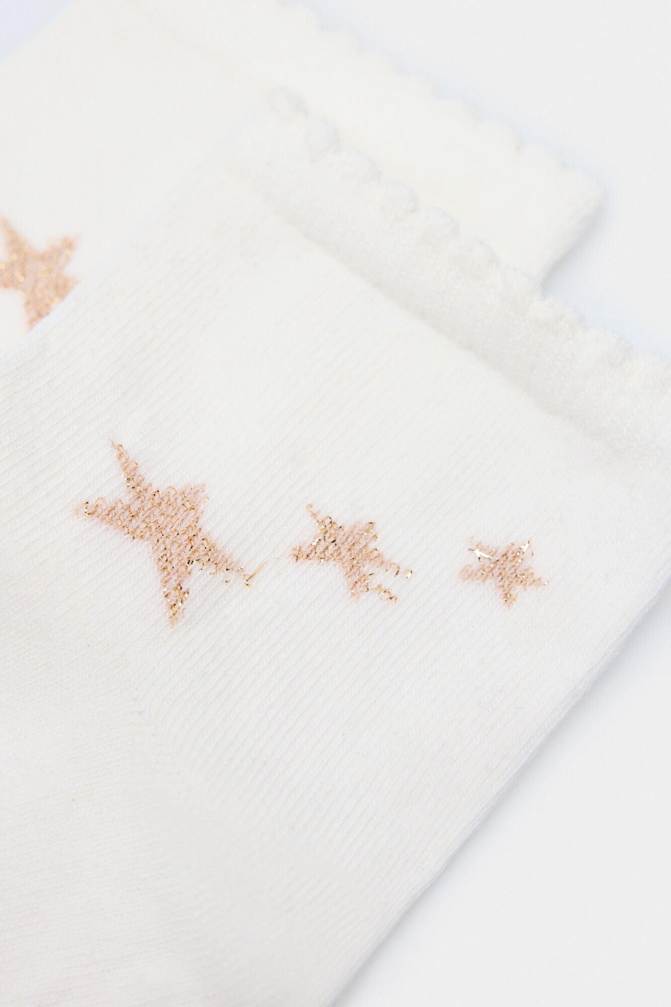 Lurex star short sock