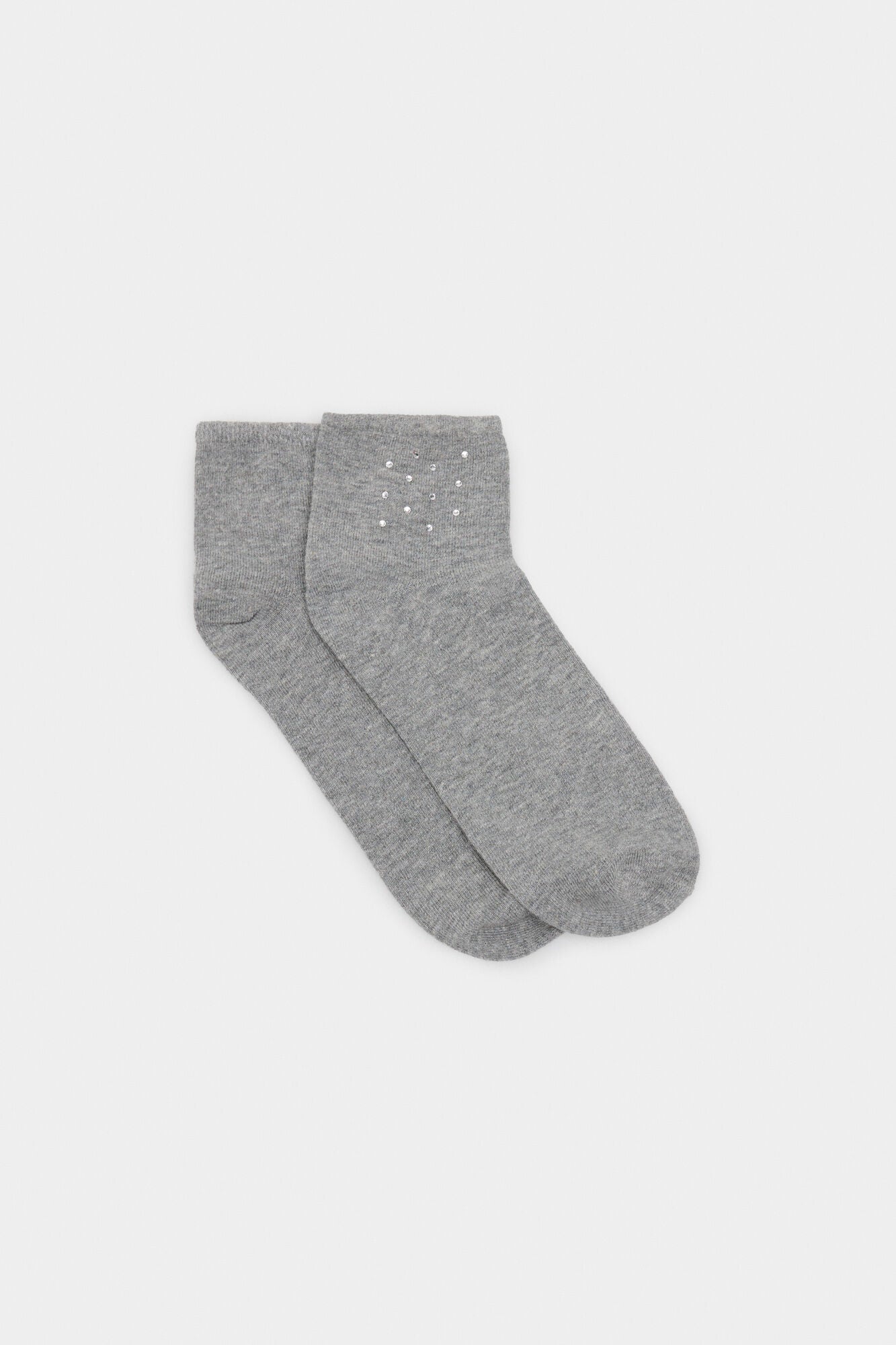 Short sock studs glass