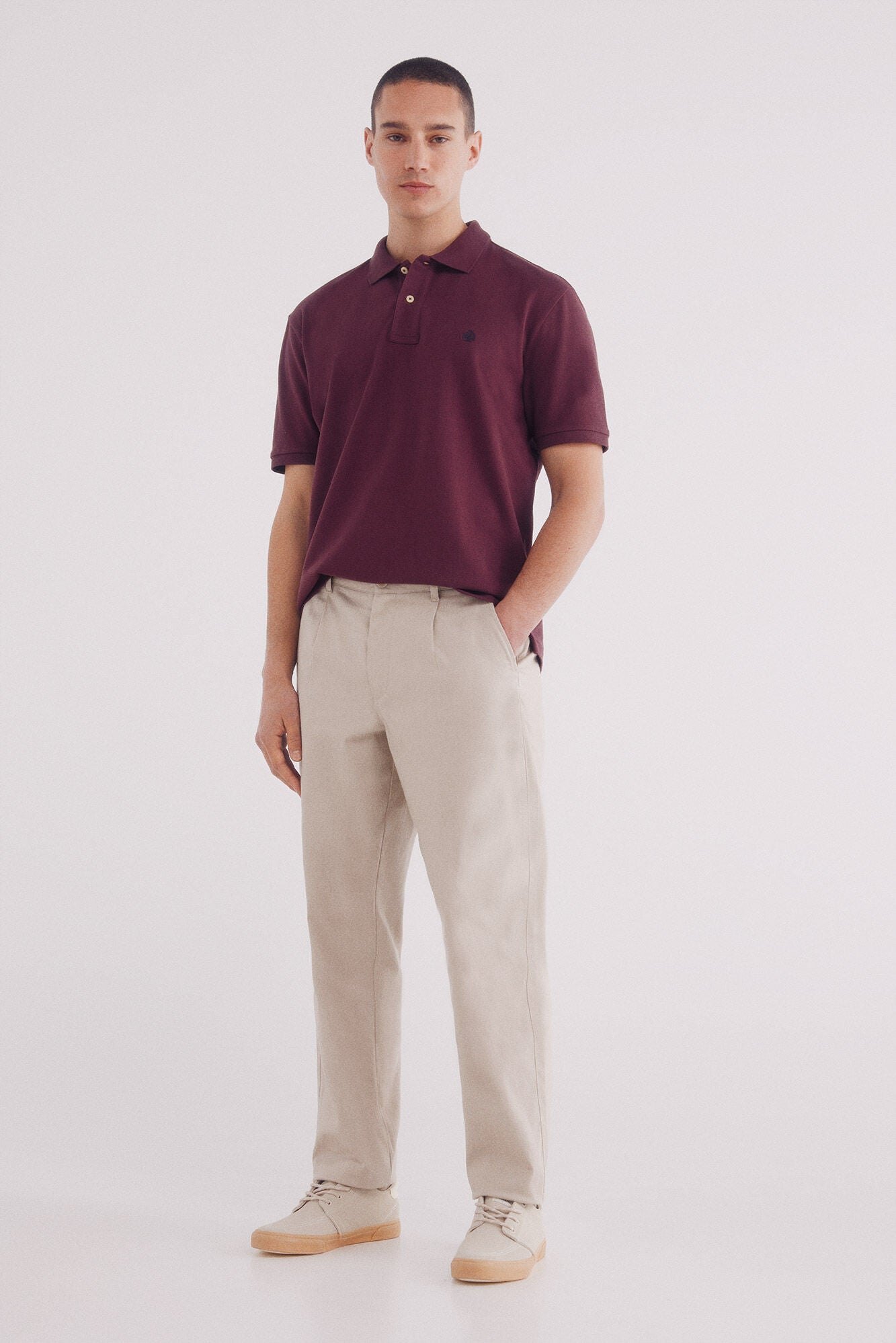Essential regular fit polo shirt