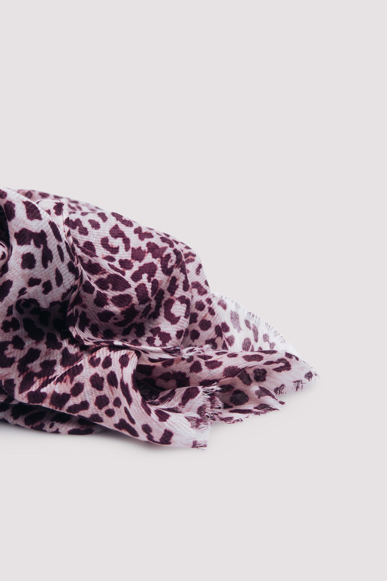 mini animal print scarf