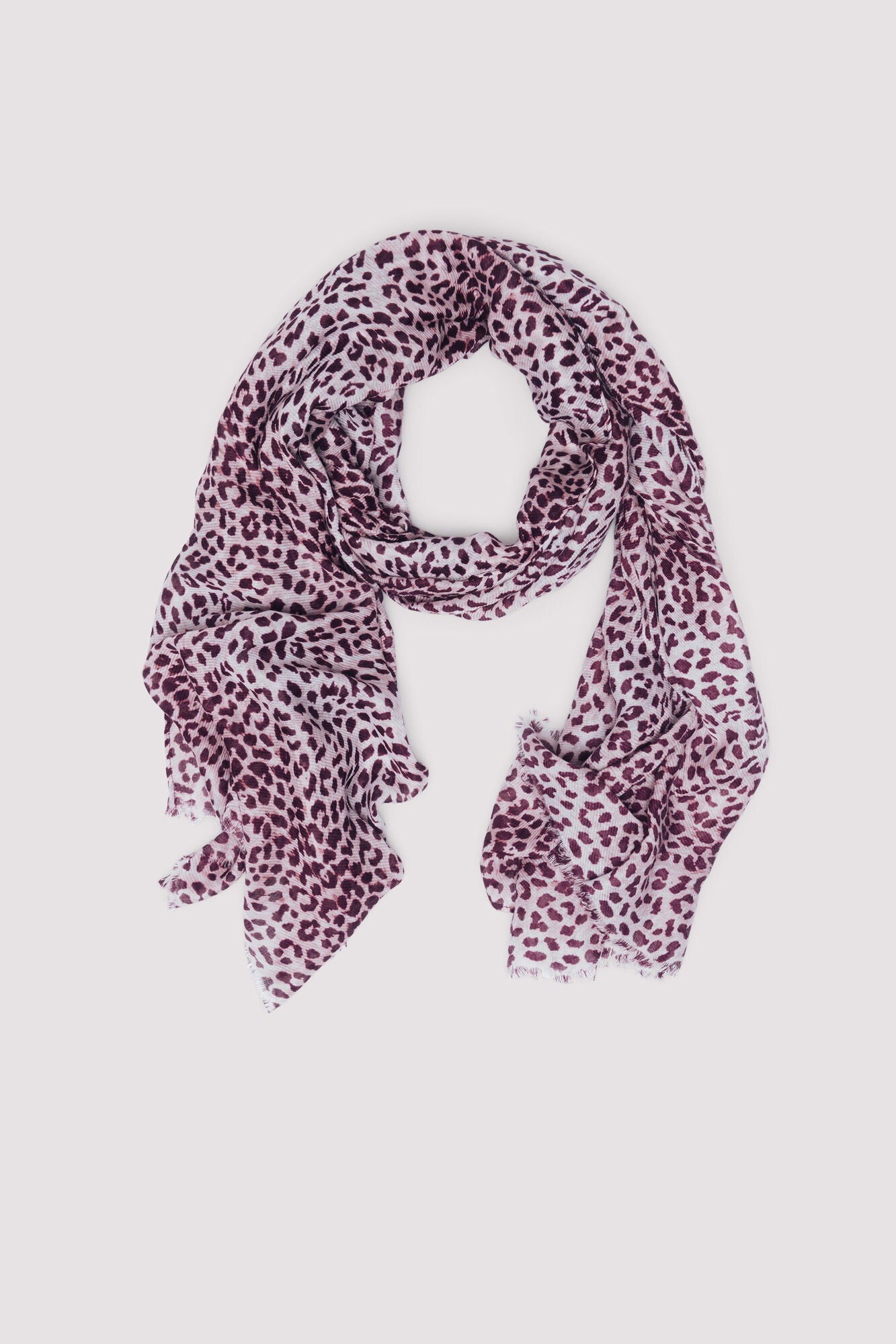 mini animal print scarf