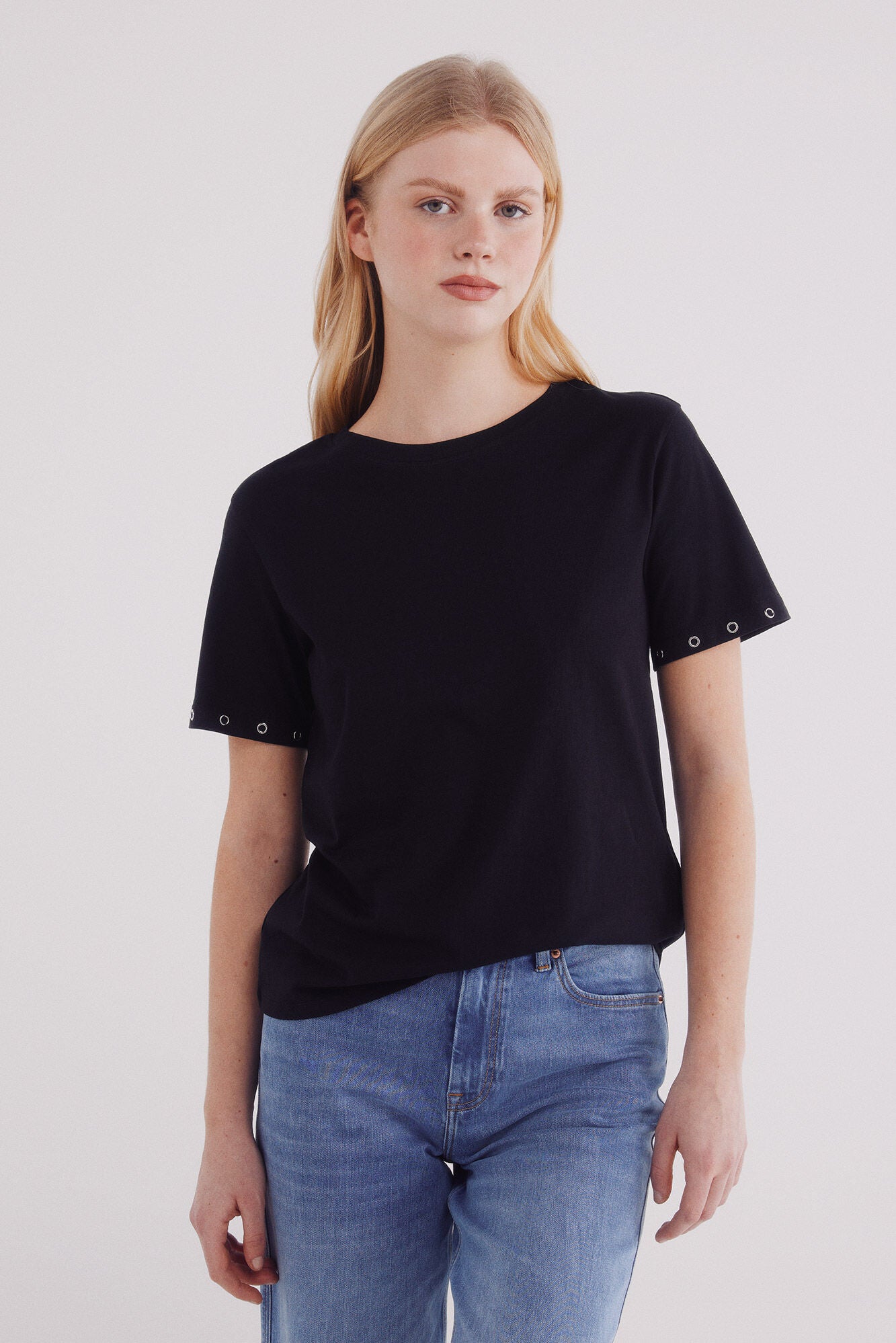 Basic T-Shirt with hoops