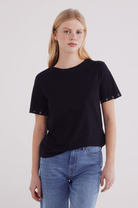 Basic T-Shirt with hoops