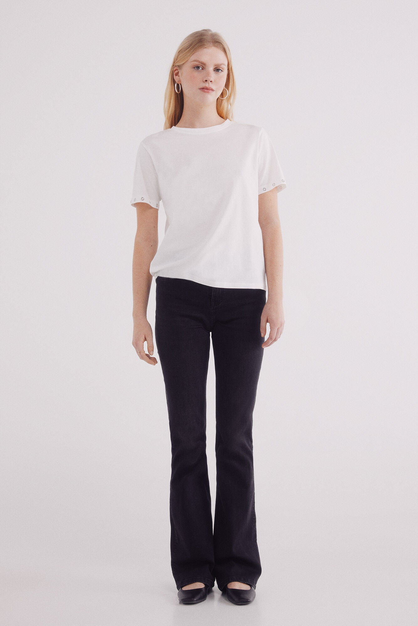 Basic T-Shirt with hoops