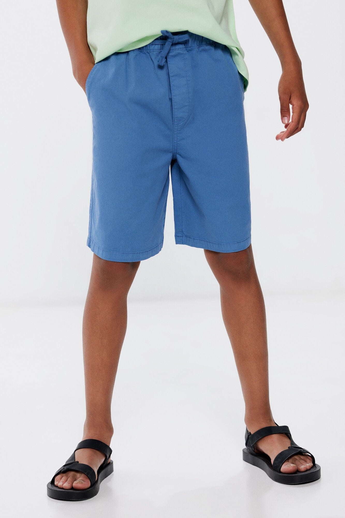 Boys' cotton Bermuda shorts