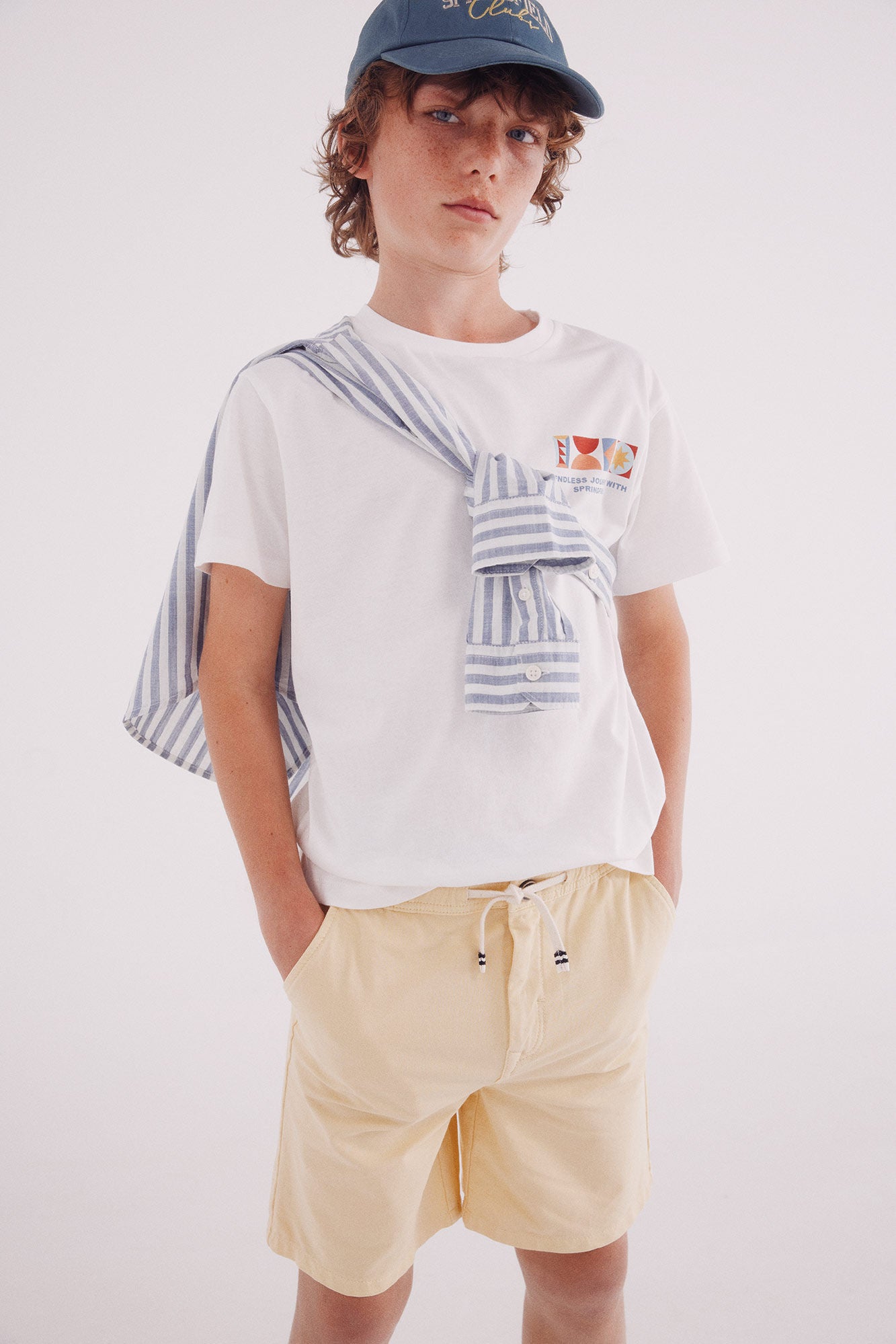 Boys' chino shorts