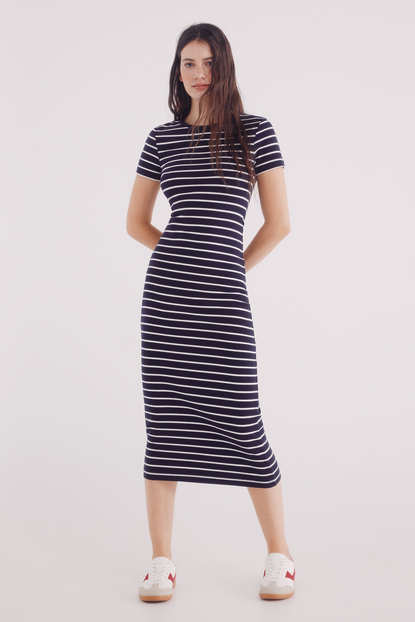Stripped Dress