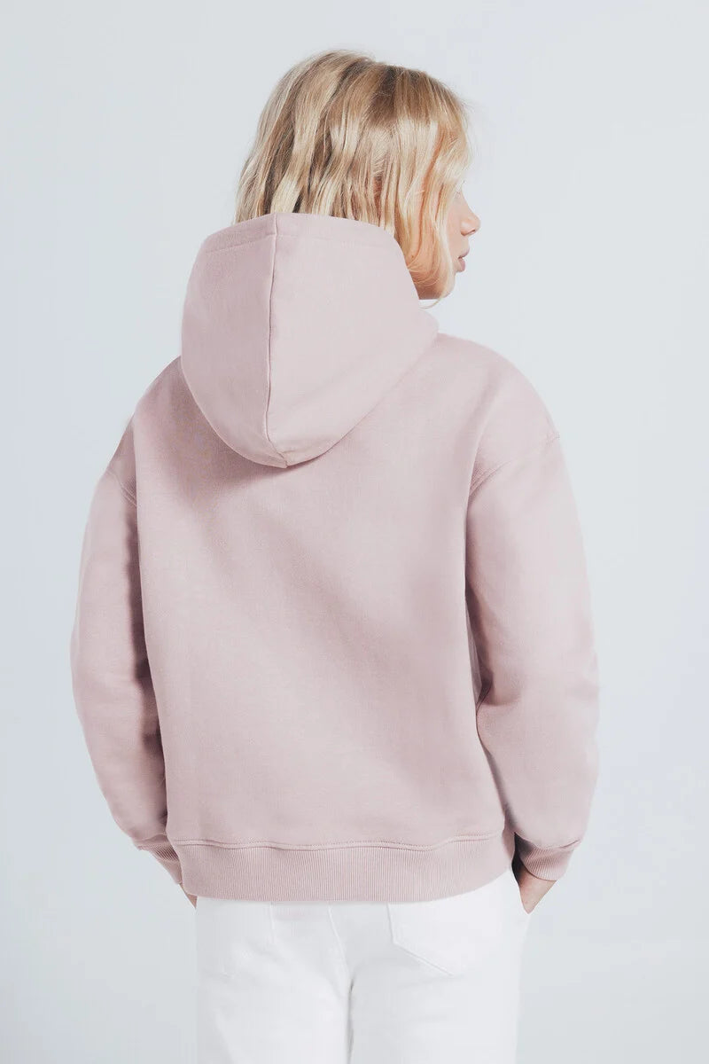 Girl's horse drawstring sweatshirt