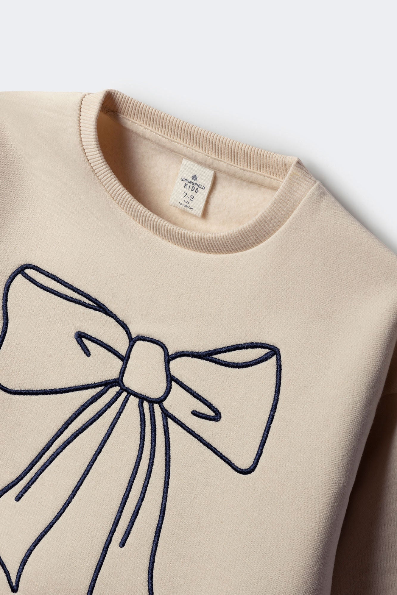 Girl's Bow Sweatshirt