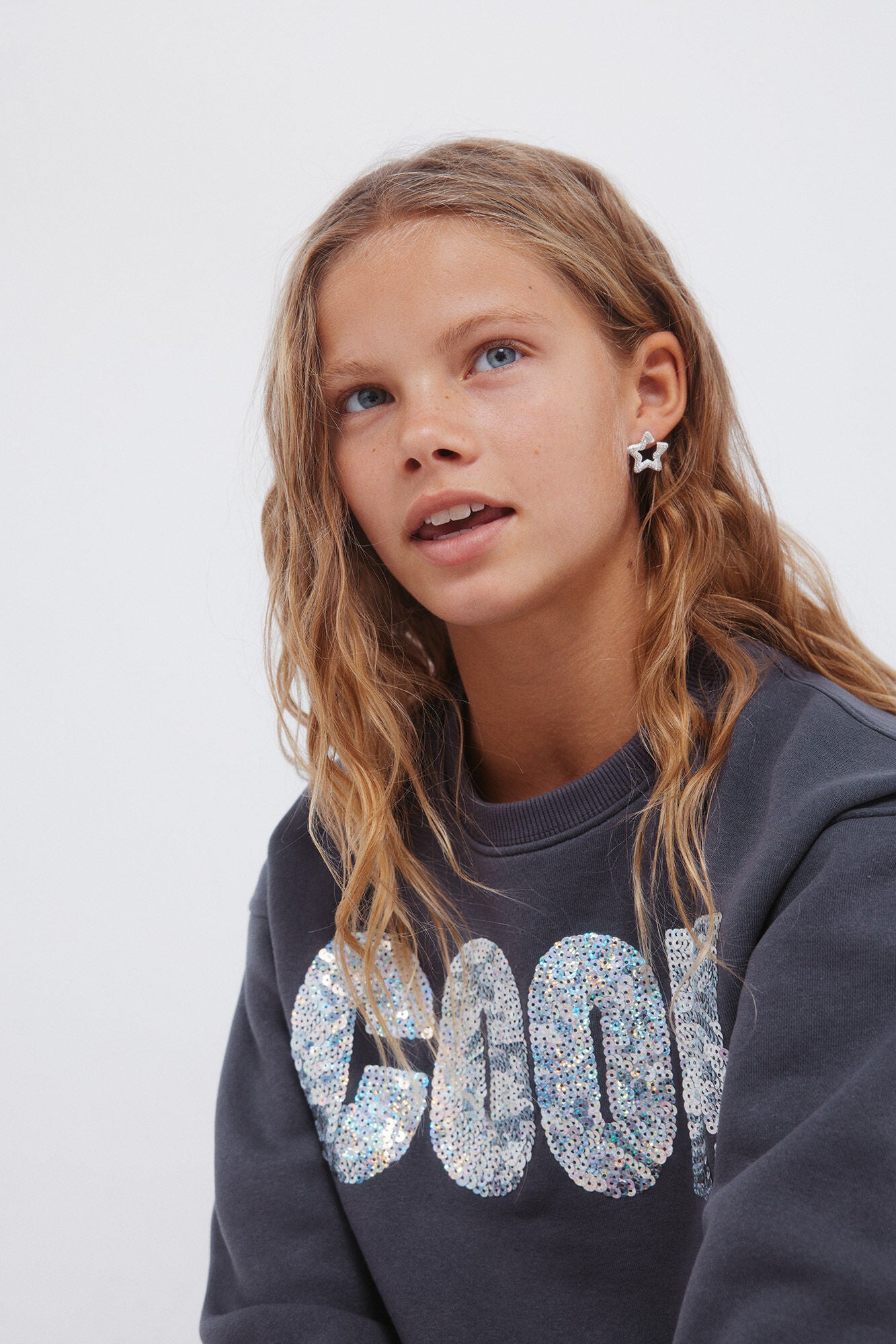 "Cool" sweatshirt for girls