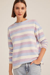 Striped Chenille T-shirt