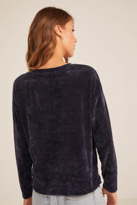 Moon and stars chenille T-shirt