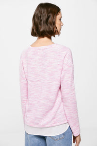 Cutwork jersey-knit T-shirt
