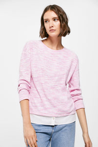 Cutwork jersey-knit T-shirt