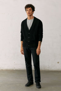 Chunky structured cardigan