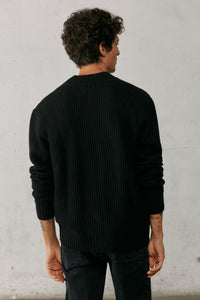 Chunky structured cardigan