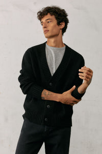 Chunky structured cardigan