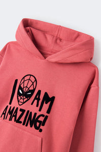 Boy's Marvel Spiderman sweatshirt