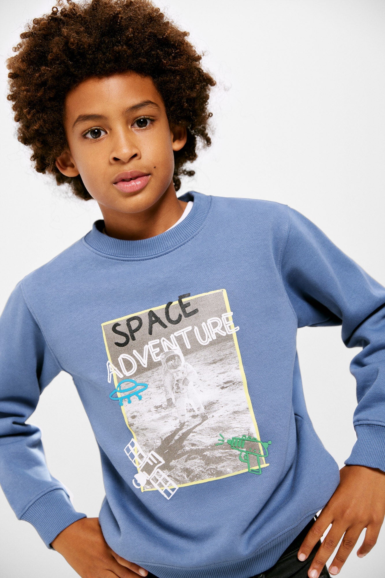 Boys' astronaut sweatshirt