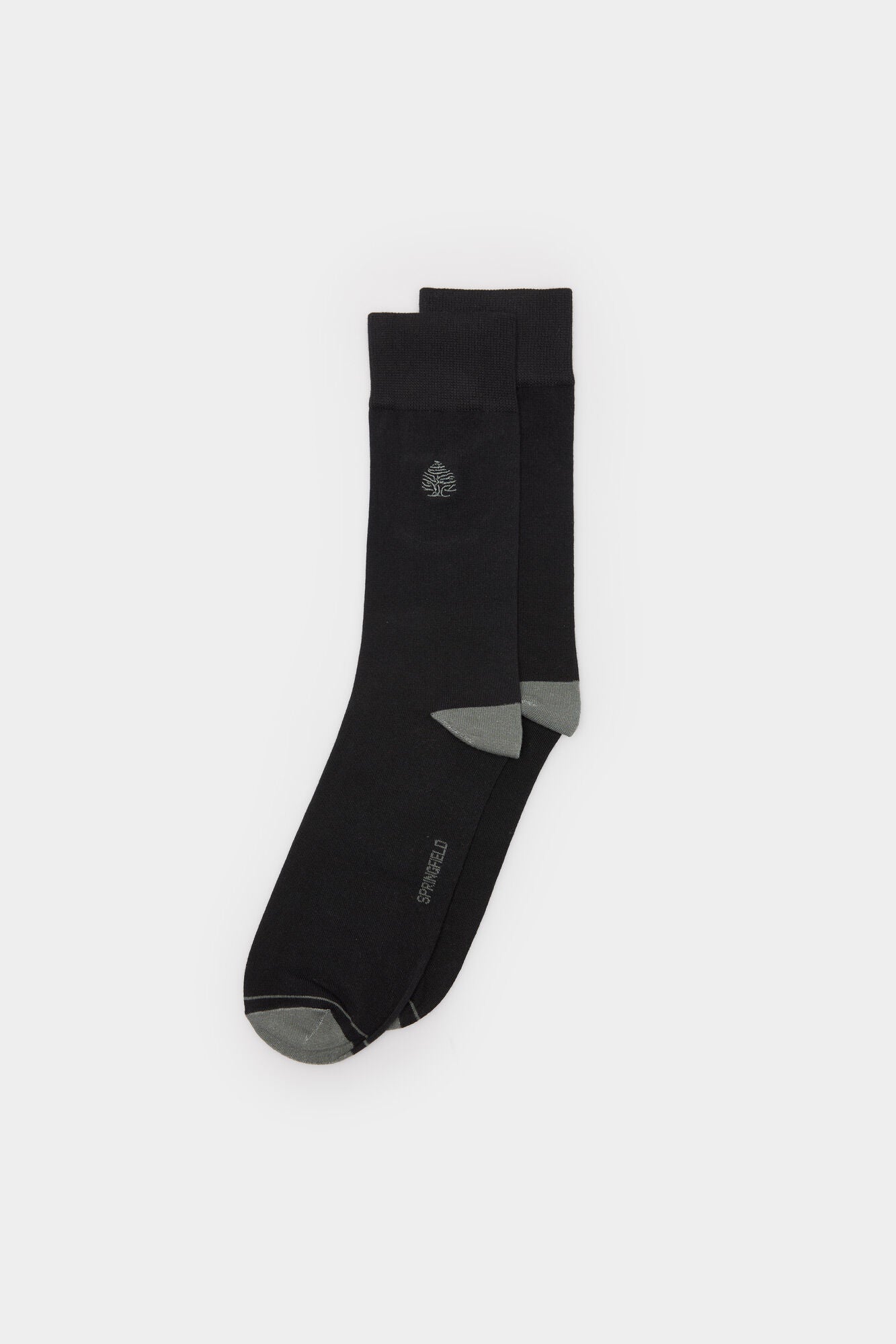 Essential long embroidered logo socks