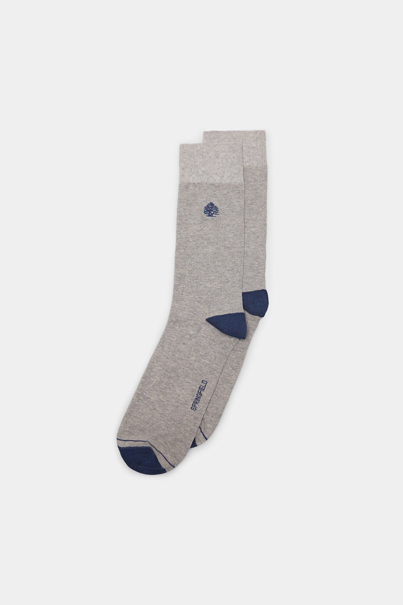 Essential long embroidered logo socks