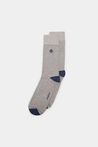 Essential long embroidered logo socks
