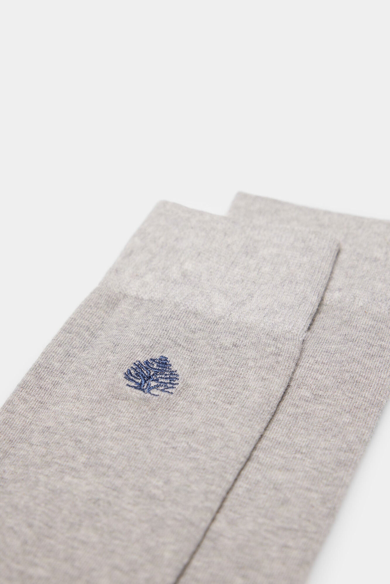 Essential long embroidered logo socks