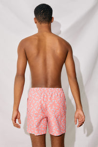 Whale print swim shorts