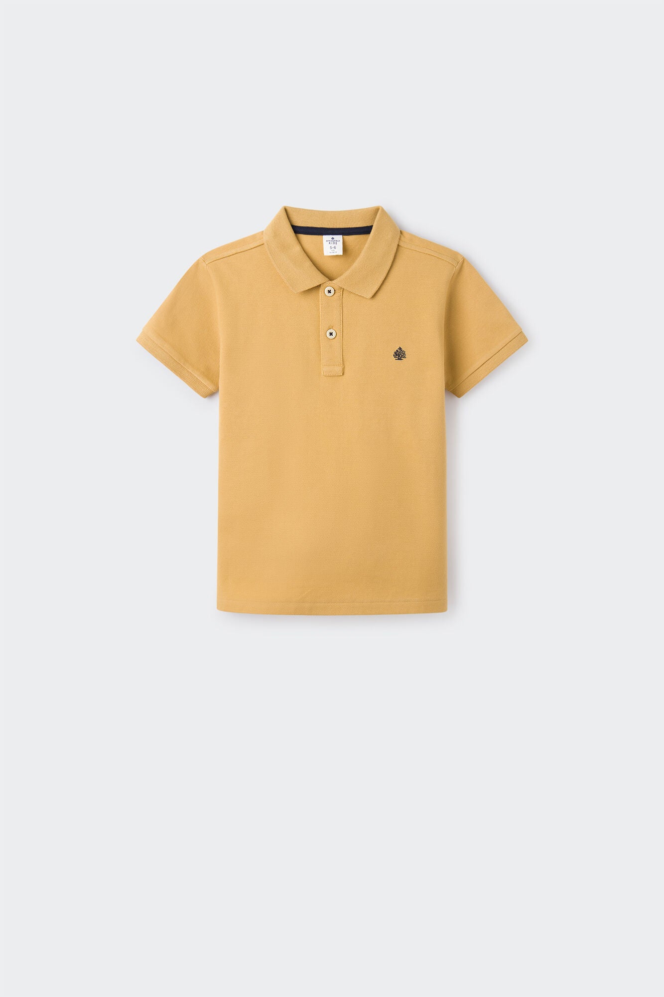 Boy's essential piqué polo shirt
