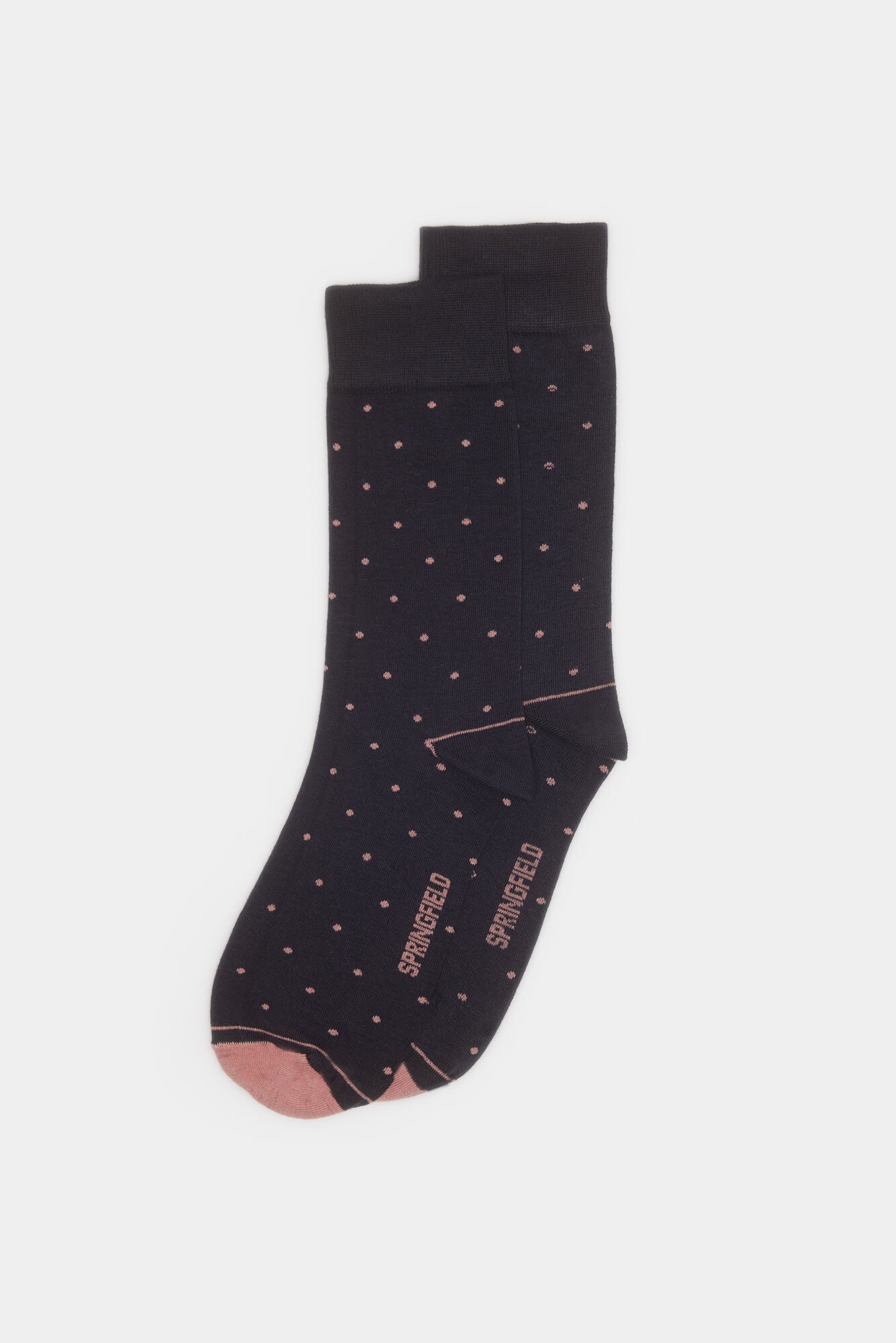 Micro polka-dot socks