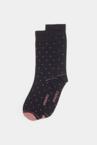Micro polka-dot socks
