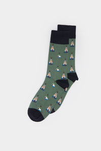 Long teepee socks
